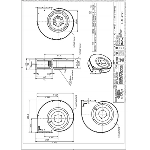 ZIEHL-ABEGG RG35S-4DK.6K.2L 209341 Centrifugal Cooling <b>Fans</b> for heat dissipation and ventilation of electrical <b>control</b> cabinets - Product Image 2