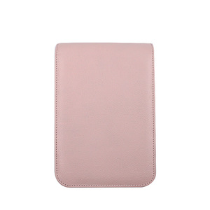 PU leather lychee-textured pencil case, multi-pen <b>storage</b> <b>box</b>, zippered large-capacity pencil case. - Product Image 4