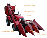 Récolteuse de maïs Moissonneuse-batteuse de maïs montée sur tracteur Prix