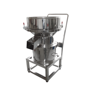 Tamiz de filtro vibratorio eléctrico de alta eficiencia Procesamiento de alimentos Separador vibratorio de jugo de naranja Cribado vibratorio - Product Image 5