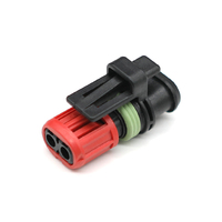 1337245-1 Connecteur femelle étanche à 2 broches pour harnais automobile, prise d'injecteur diesel pour excavatrice, vente directe usine