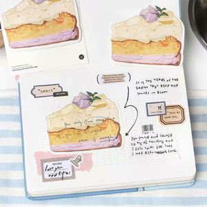 Self-Adhesive Customizable Special-Shaped Dessert Cake Theme <b>Memo</b> <b>Pads</b>-Beautiful Office Supplies for Learning Record <b>Memos</b> - Product Image 5