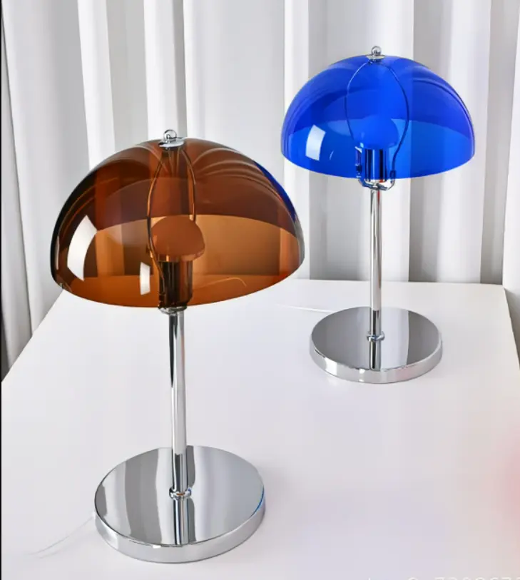 Nordic Simple Retro Medieval Living Room Sofa Floor Lamp Design Light Luxury Bedroom Table Modern Lamps