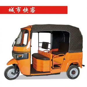 Motocicleta Triciclo Eléctrica y de Gasolina con Carrocería Cerrada para Pasajeros, 3-4 Asientos, Velocidad de 50-70 km/h - Product Image 1