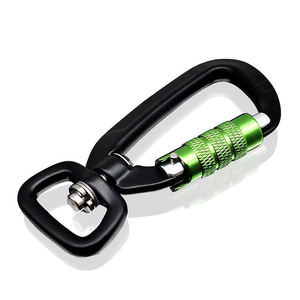 Mosqueton en alliage d'aluminium 7075 de haute qualité 4KN, logo personnalisé, petite vis avec crochet pivotant pour l'industrie lourde et la laisse de chien - Product Image 6