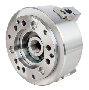 Portabrocas de torno hidráulico de 3 mordazas de Portabrocas de 10 pulgadas con sólido de alta precisión de 0,02mm para torno <span class=keywords><strong>CNC</strong></span> de banco - Product Image 2