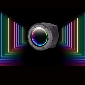 Refroidisseur <span class=keywords><strong>liquide</strong></span> AIO 240 mm efficace 45 CFM LED pour <span class=keywords><strong>PC</strong></span> CPU <span class=keywords><strong>Gamer</strong></span> - Product Image 3