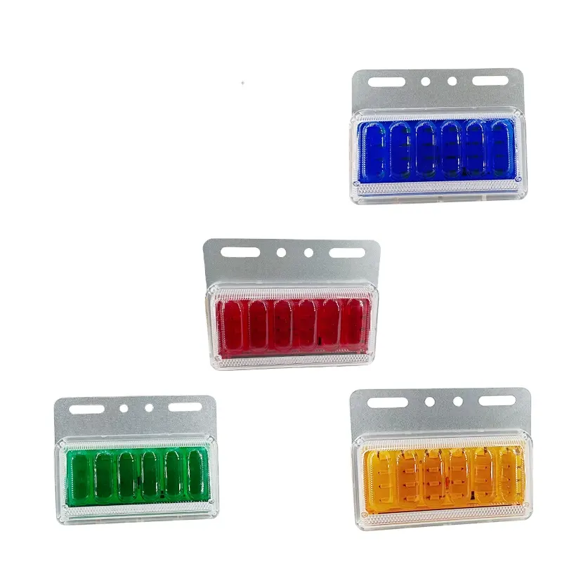 תאורת משאית מנורת צד 24V מנורות צמיגי אוטובוס LED שיפוץ שחרור דונגפנג קרוואן מכירה ישירה אביזרי משאית סין