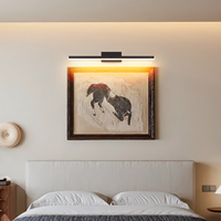 Lampe murale LED à intensité variable de style moderne, homologuée IP44, pour salle de bain et hôtel