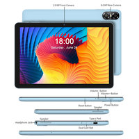 Tablet PC Pritom Marca A523 Octa Core de 10 Pulgadas con Android 15.0