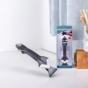 Tự Làm OEM Thương Hiệu Thép Không Gỉ 3-Trong-1 Glass & Gạch <span class=keywords><strong>Scraper</strong></span> <span class=keywords><strong>Sealant</strong></span> Công Cụ Loại Bỏ Với 3-Năm Bảo Hành Đóng Hộp Mfq01 - Product Image 4