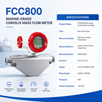 Medidor de Flujo Másico Industrial Coriolis para Medición de Líquidos y Gases en Proyectos Petroquímicos