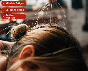 12 <span class=keywords><strong>Finger</strong></span> Kopfhaut Stress Entspannen Sie Haarwuchs und Stress abbau Kopfhaut bürste Kopf <span class=keywords><strong>massage</strong></span> gerät - Product Image 6