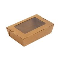 Cartons d'emballage recyclables personnalisés Boîtes d'expédition en carton ondulé pliantes Emballage en papier kraft Boîtes alimentaires en papier kraft