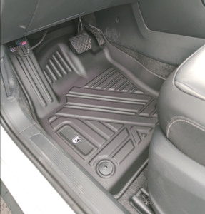 Alfombrillas de TPE 3D duraderas de lujo para todo tipo de clima, revestimiento de carga trasera para VW 2018-2023 - Product Image 2
