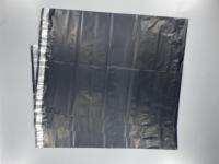 Sacs d'expédition en polyéthylène noir personnalisés, autocollants, imperméables, pour colis et envois