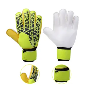 Latex Material Kids goalkeeper gloves professional Sports Goal Keeper Football Soccer Goalkeeper Gloves workout gloves