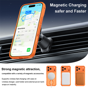 <span class=keywords><strong>Coque</strong></span> de téléphone magnétique <span class=keywords><strong>transparente</strong></span> pour <span class=keywords><strong>Apple</strong></span> iPhone 17 Pro Max/17 Air/16 Plus avec cadre métallique pour appareil photo et support antichoc - Product Image 2