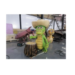 Iluminación de ciudades de la <span class=keywords><strong>cultura</strong></span> del dragón, tienda de Navidad, decoración, parque de atracciones, linterna amarilla, <span class=keywords><strong>2022</strong></span> - Product Image 3