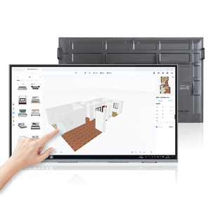 Giá bán buôn 65 "75" 86 "100" inch 4K <span class=keywords><strong>LCD</strong></span> tương tác phẳng Bảng điều chỉnh thông minh với được xây dựng trong máy tính bảng tương tác - Product Image 5