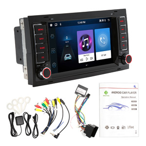 7 "Đài phát thanh xe cho VW Volkswagen <span class=keywords><strong>Touareg</strong></span> 2004 - 2010 HD lái xe đảo ngược video Carplay Android điều hướng tự động đa phương tiện Máy nghe nhạc - Product Image 2