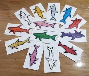 สติกเกอร์ตกแต่งลายการ์ตูนน่ารัก Paul Shark ปี 2025 สไตล์อิตาลี ธงชาติทางทะเล สติกเกอร์ติดรถยนต์ขายดี - Product Image 3