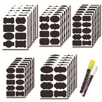 Autocollant adhésif pour tableau noir Autocollant auto-adhésif en vinyle noir brillant pour enfants