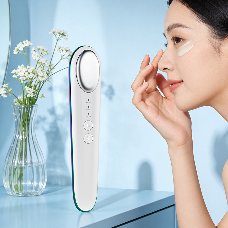 Hot Cold Vibration Handheld Eye Massager