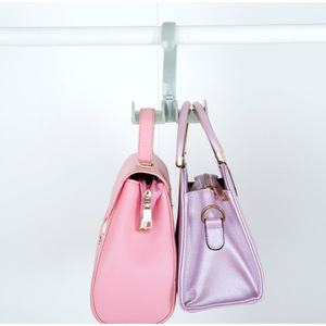 Double Hook Wardrobe <b>Storage</b> <b>Rack</b> Hooks For Bags Scarves Multifunctional <b>Rotatable</b> Hanger Nordic Colors Closet Organizer - Product Image 4