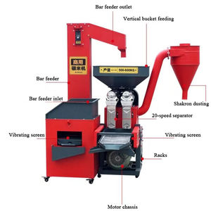 Moulin à riz automatique mini 380V, nouveau modèle, <span class=keywords><strong>pour</strong></span> broyer les céréales et le maïs grossièrement, <span class=keywords><strong>pour</strong></span> la fabrication d'aliments <span class=keywords><strong>pour</strong></span> animaux, à assembler <span class=keywords><strong>soi</strong></span>-même - Product Image 5
