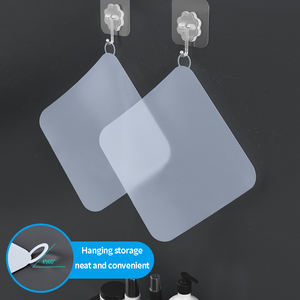 Eco Anti-odore quadrato fogna copertura della guarnizione del pavimento in silicone tappetino di drenaggio copertura dello scarico del pavimento del bagno - Product Image 3