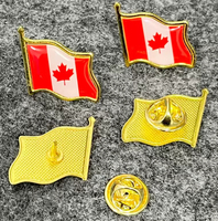 Broche Drapeau du Vietnam en Métal Plaqué Or, Accessoire Vestimentaire pour Pays d'Asie du Sud-Est, Épingle de Col, Badges de Divers Pays du Monde
