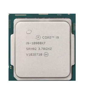 Processeur de bureau pour Intel <span class=keywords><strong>I9</strong></span>-<span class=keywords><strong>10900KF</strong></span> 10 cœurs 20 threads, processeur overclockable 5,3 GHz 20 Mo 125 W LGA1200 sans IGPU pour PC de jeu haut de gamme - Product Image 1