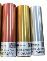 Revêtements en poudre à effet or rose chromé ICoaking pour pistolet de revêtement en poudre automatique pour peinture de meubles et d'appareils