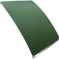 Couverture d'impression offset compressible de 1.95mm avec surface verte 3 plis