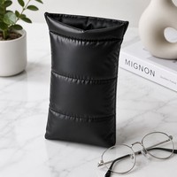 Pochette de protection compressible personnalisée pour lunettes, design hiver, pour lunettes de soleil et téléphone portable