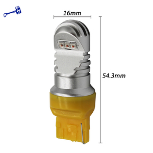 Vendita di fabbrica BA15S BAU15S <span class=keywords><strong>P21W</strong></span> <span class=keywords><strong>1156</strong></span> Led luce inversa 30W Canbus 12V T20 T25 7440 3156 Auto Led di Backup luce gialla ambra rosso - Product Image 2