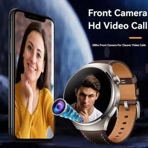 Jam tangan pintar N61 Amoled, arloji cerdas layar bulat definisi tinggi tahan air 4G 5G 2025 Model pribadi dengan kamera - Product Image 6