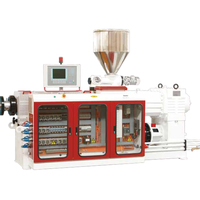 Máquina Extrusora de Doble Tornillo JWELL para Fabricación de Tableros de Puerta de PVC Rígido y WPC, para Paneles de Puerta Sólidos y Huecos
