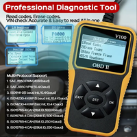 Escáner de diagnóstico OBD2 automotriz, lector de código, lector de código de falla del motor, herramienta de escaneo de diagnóstico para todos los automóviles con protocolo OBD II