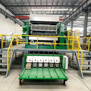Plateau d'oeufs de papier de grande capacité complètement automatique faisant le prix 8000pcs/hr de machine