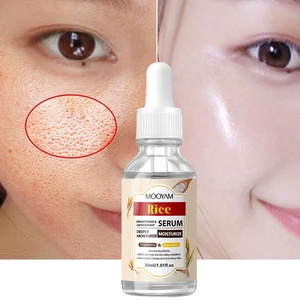 Sérum Facial au Riz Blanc Anti-Pores Dilatés, Éclaircissant et Blanchissant, Anti-Rides et Ridules pour une Peau Lumineuse et Ferme - Product Image 4