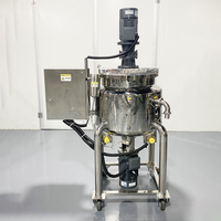 CYJX 25L Réacteur chimique à agitation en acier inoxydable, Machine d'extraction de bave d'escargot, Mélangeur industriel, Chauffage, Moteur, Roulement