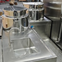 Machine d'émulsification homogène sous vide pour crème pour les mains, machine à fabriquer du ketchup, cuve de mélange chauffée pour masque capillaire, cuve de mélange agitée