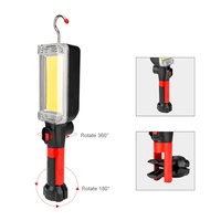 Nouvelle lampe LED portable à suspension magnétique, rechargeable par USB, pour atelier, hôtel, camping extérieur, à pression manuelle, IP20