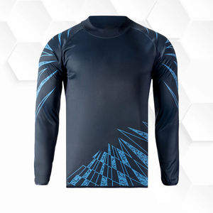 เสื้อสเวตเชิ้ต SSC Napoli สีน้ำเงินก่อนแข่งขัน รุ่น 2526 เสื้อฟุตบอลผู้ชายระบายอากาศได้ดี แห้งเร็ว ชุดฟุตบอล Kvalatsheria Maglia Da Calcio - Product Image 3