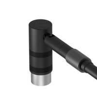 Lampe LED UV pratique pour extensions de cils, avec tête remplaçable, sur pied, pour studio de cils