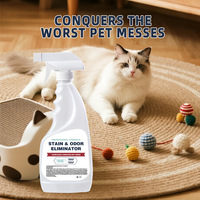 Spray désodorisant pour animaux de compagnie, neutralisateur d'odeurs, nettoyant rafraîchissant l'air, élimine l'urine de chat et de chien et les mauvaises odeurs