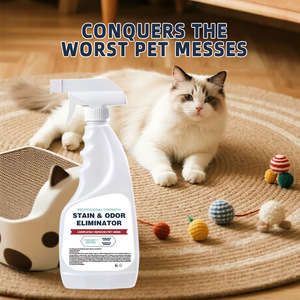 Spray désodorisant pour animaux de compagnie, neutralisateur d'odeurs, <span class=keywords><strong>nettoyant</strong></span> rafraîchissant l'air, élimine l'<span class=keywords><strong>urine</strong></span> de <span class=keywords><strong>chat</strong></span> et de chien et les mauvaises odeurs - Product Image 5
