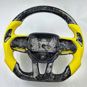 Vente directe du fabricant pour Dodge Challenger SRT Charger 2014 2015 2016 2017 2018 2019 Volant en cuir et fibre de carbone - Product Image 3